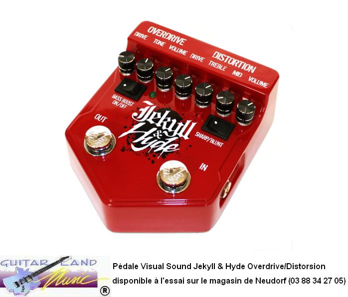 Pedale Visual Sound Jekyll & Hyde Overdrive/Distorsion